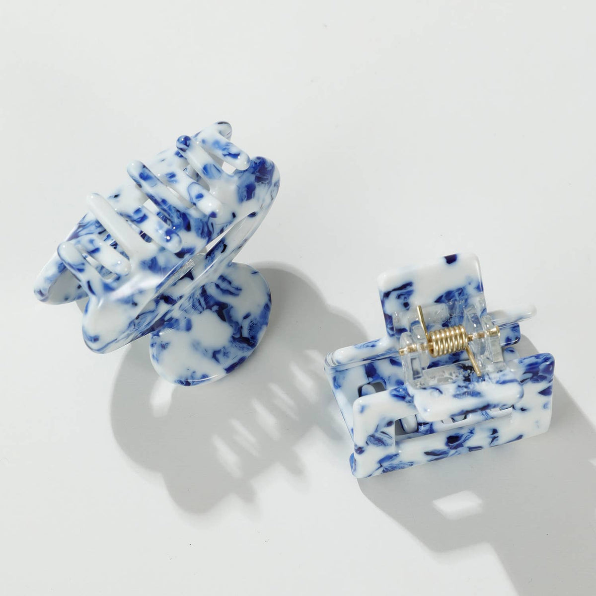 Coastal Blue Mini Claw Clips