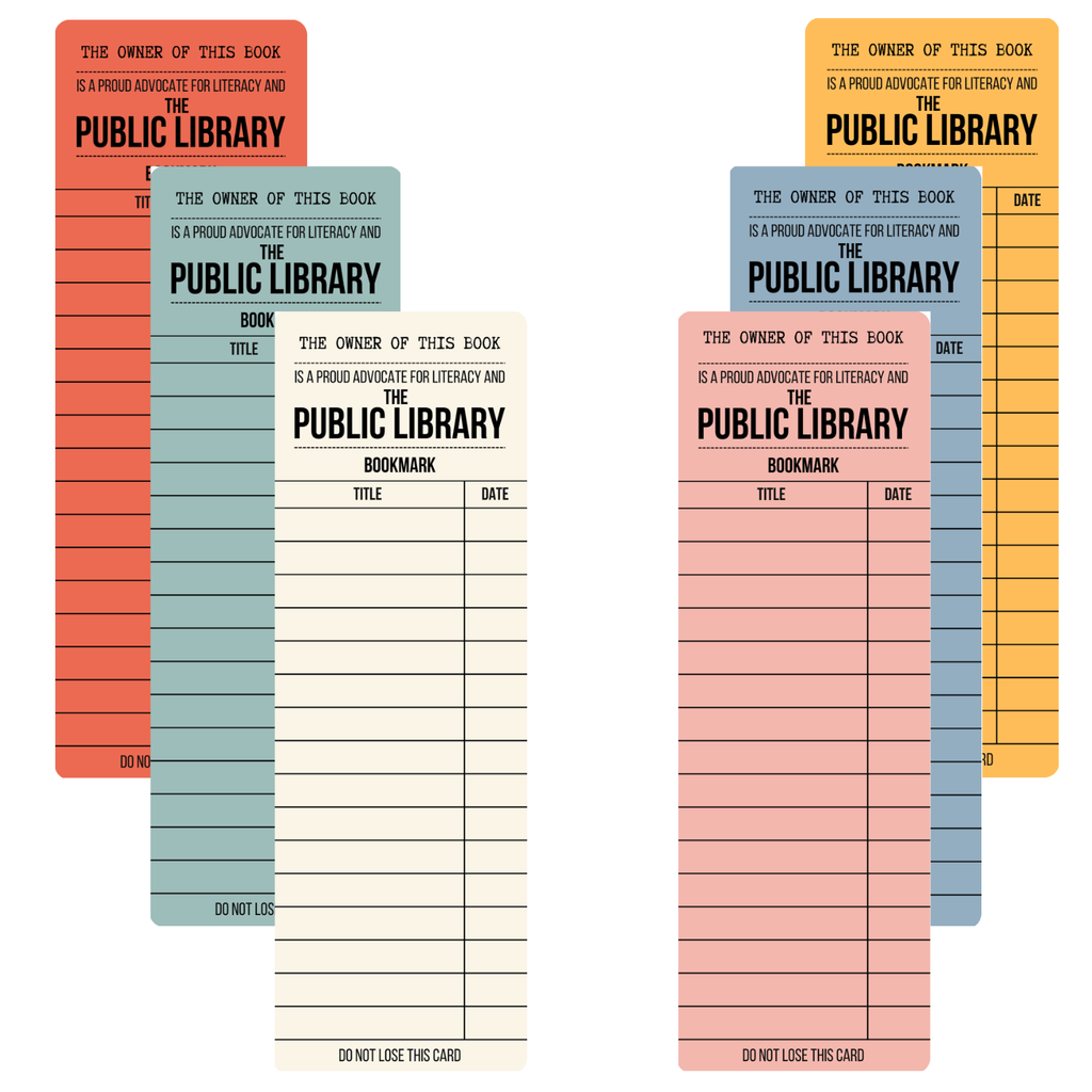Public Library Bookmarks