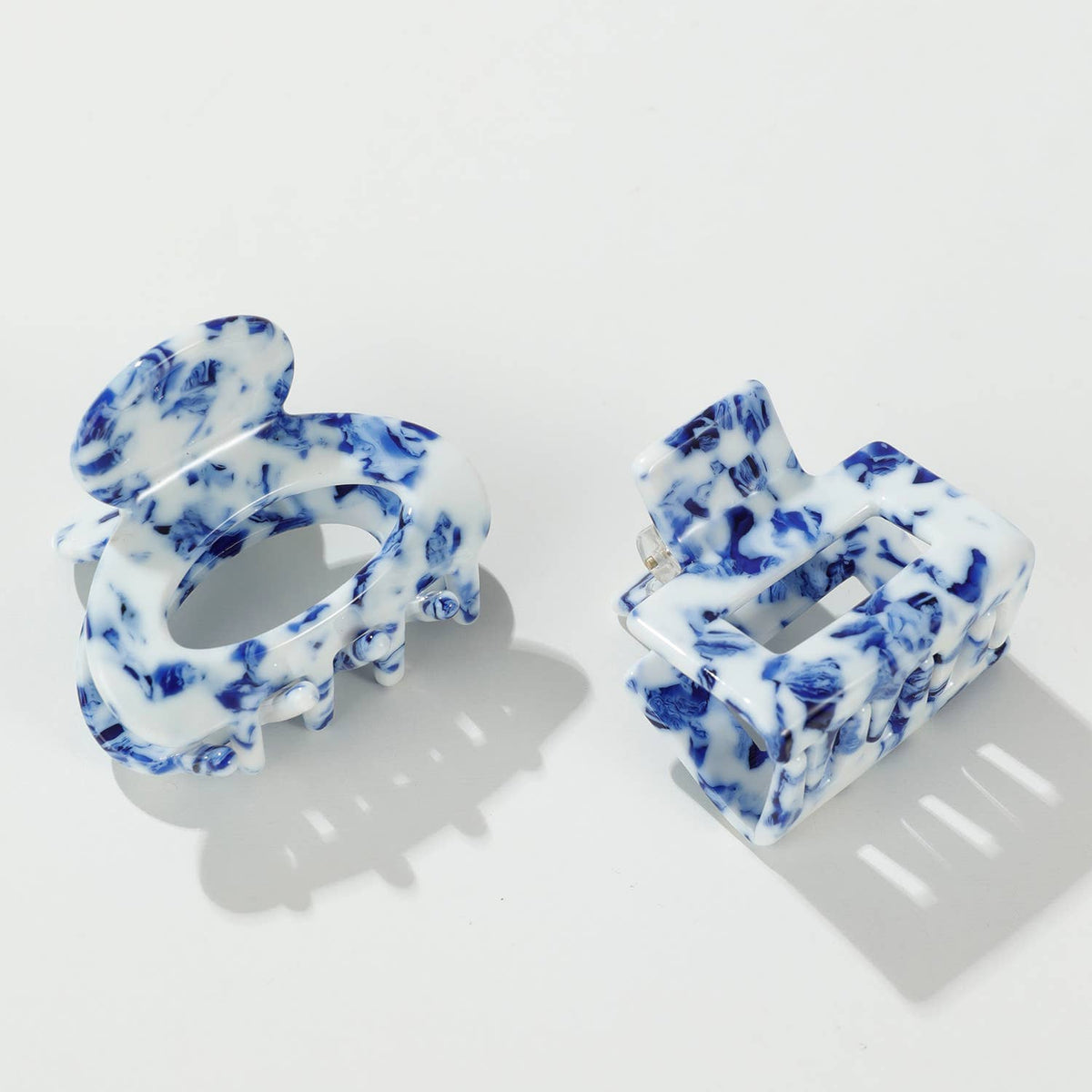 Coastal Blue Mini Claw Clips